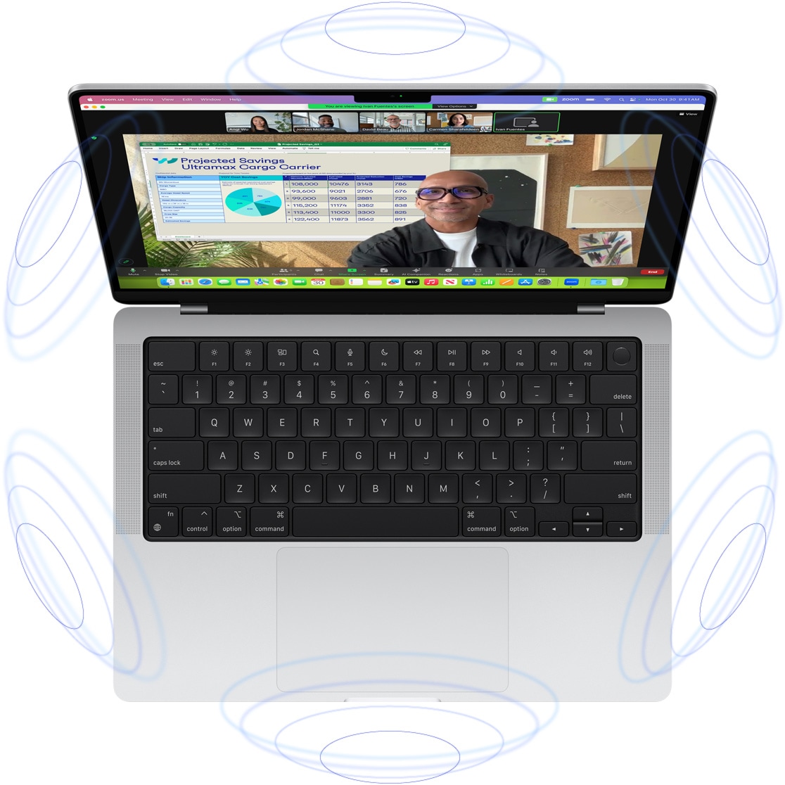 Laptop APPLE MacBook Pro 14 mr7j3ze/a, Apple M3, 14.2